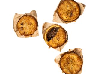 Delektia Frozen Beef Pepper Steak Pie (2 x 200G), 400 G